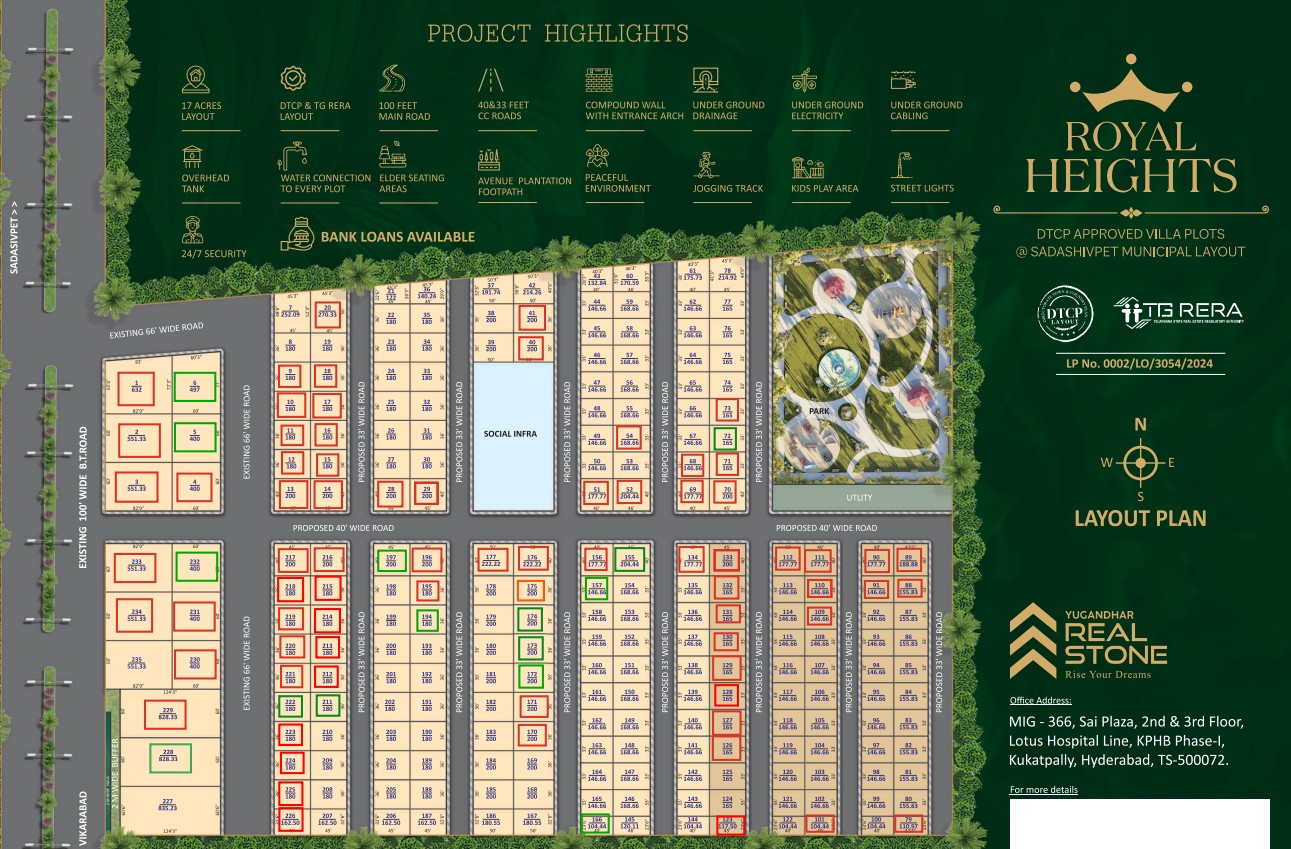 Royal Heights Master Plan
